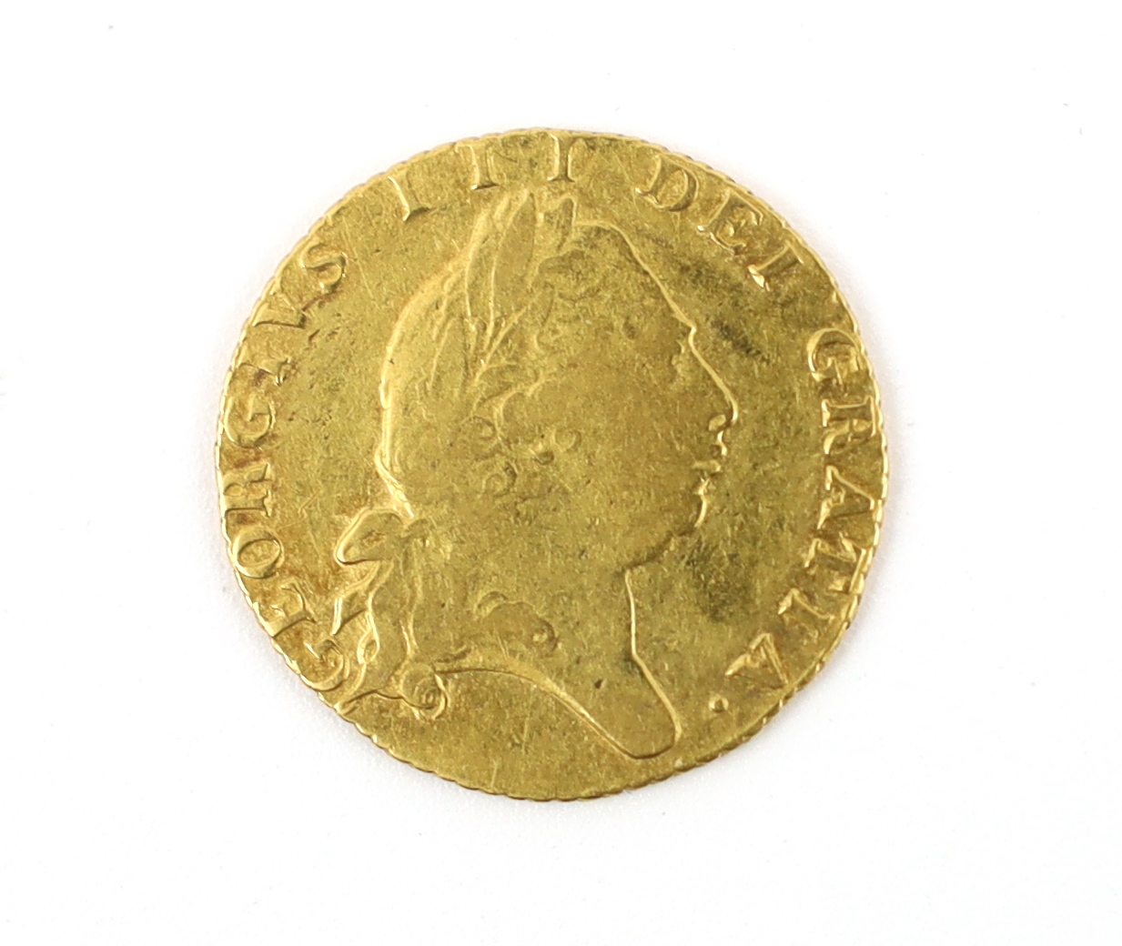 British Gold Coins, George III half guinea, 1798/7, fine or better (S3735)